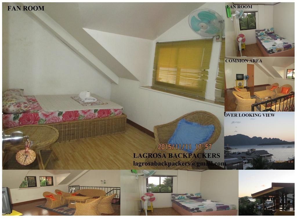 Lagrosa Backpackers Hotell Coron Rum bild